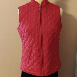 5/$20 Women's Small Karen Scott Sport red vest